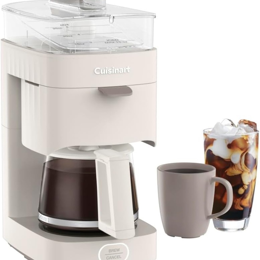 Cuisinart White Compact Coffee Brewer